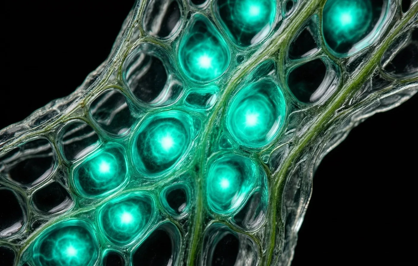 Microscopie botanique et énergie cellulaire